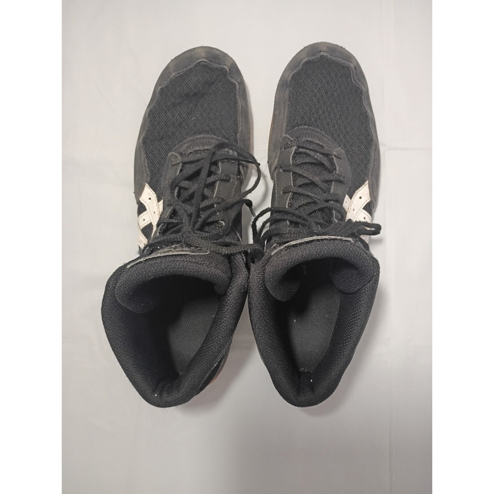 Asics‎ Shoes Mens Size 10 Matflex Wrestling Boxing Black lace up F460523 - Picture 5 of 10